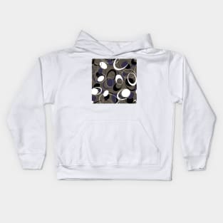 Retro 60s Ovals Kids Hoodie